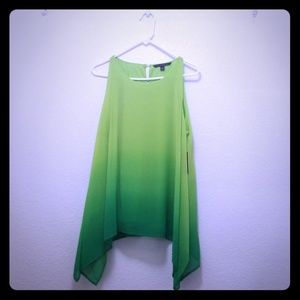 Green Tank Mini Dress